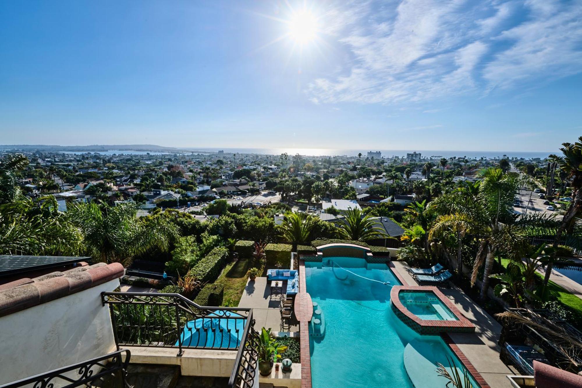 360 Degree Ocean & City Views With Pool, Spa, Close To The Beach! Pets Ok San Diego Dış mekan fotoğraf