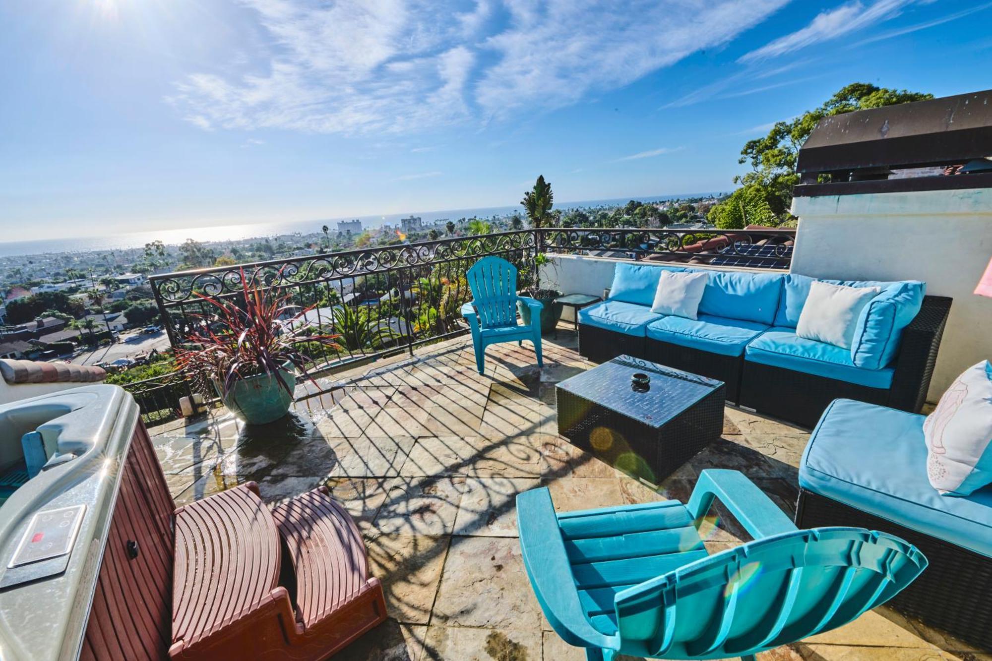 360 Degree Ocean & City Views With Pool, Spa, Close To The Beach! Pets Ok San Diego Dış mekan fotoğraf